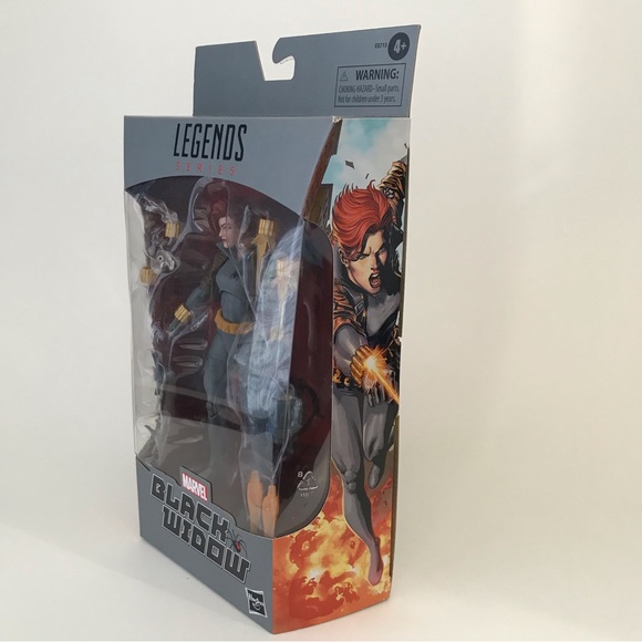 Black Widow Marvel Legends Walmart Exclusive Gray Suit Action Figure (B) - Picture 10 of 14